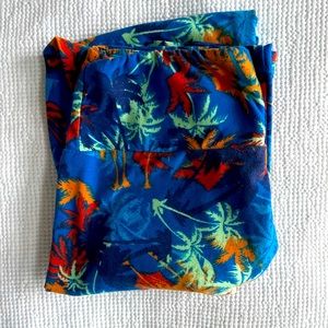 EUC LLR Leggings Tropical Print